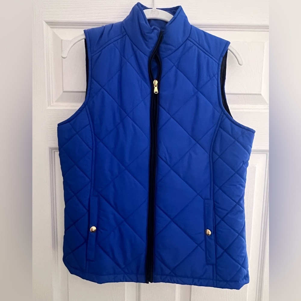 Lauren Ralph Lauren quilted vest. Size M. Royal Blue.